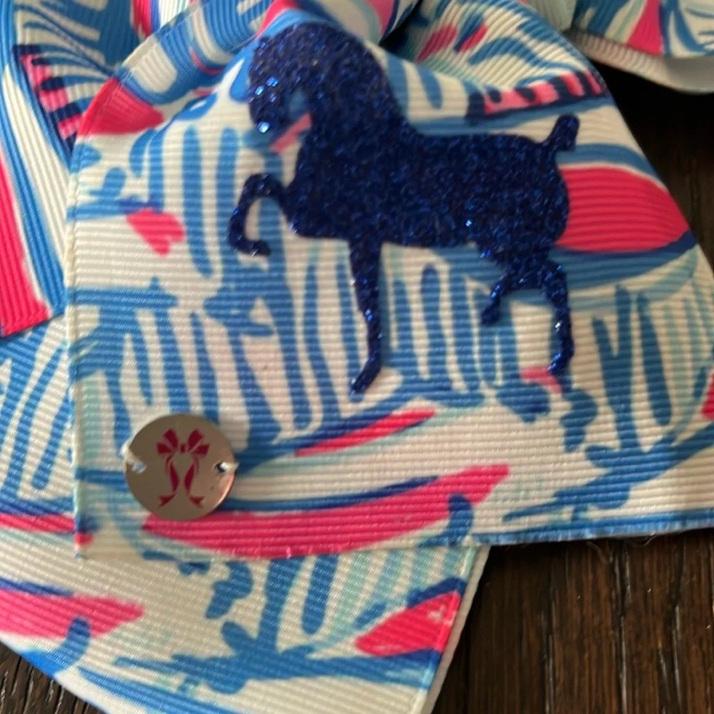 🐎 Colorful Kids Hair Bow - Picture 2 of 3
